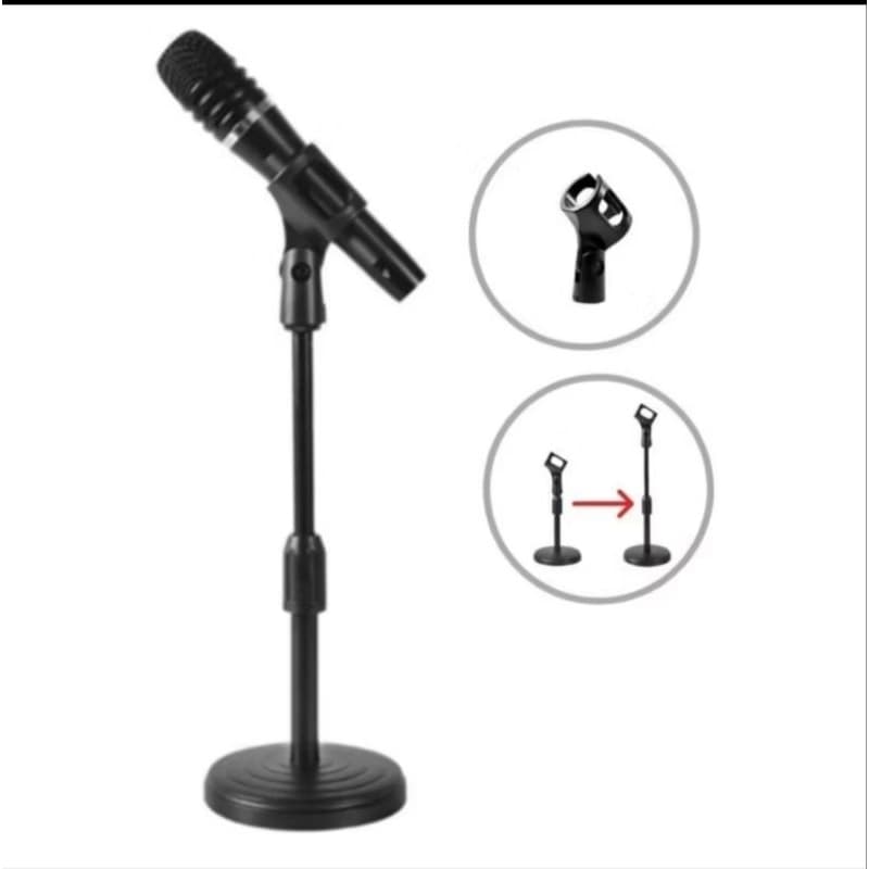 Suporte Portátil De Mesa Para Microfone