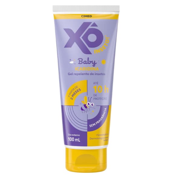 XO INSETO BABY ICARIDINA 95G SEM FRAGRÂNCIA