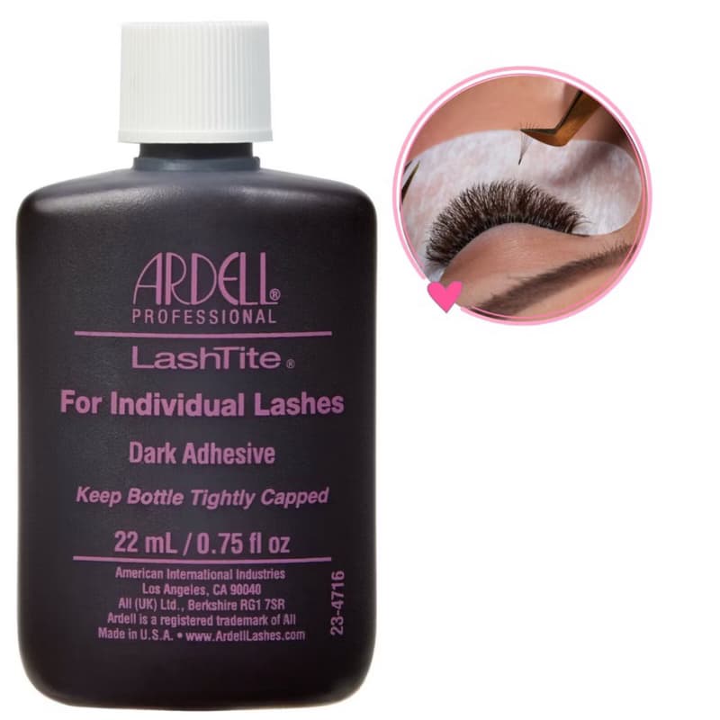 COLA PROFISSIONAL PARA CÍLIOS 22ML - ARDELL - ROXA - 22ML