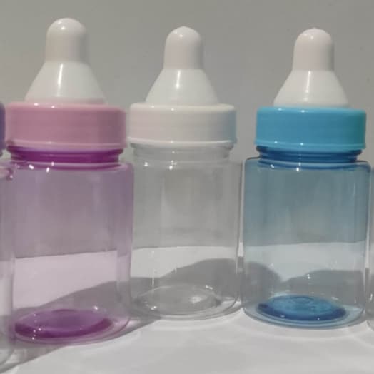 Mini Mamadeiras Lembrancinha Chá de Bebê - 20 Unidades