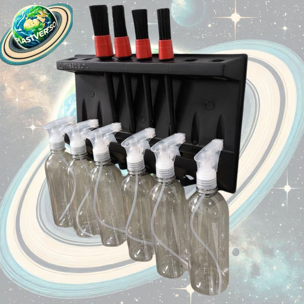 Organizador para Estética Suporte para Borrifadores Escovões Chaves Toalhas para Estética Automotiva Fabrica Casa Salão