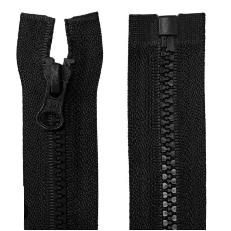 Zíper Jacaré/Trator Bem reforçado de 60 e 65  cm