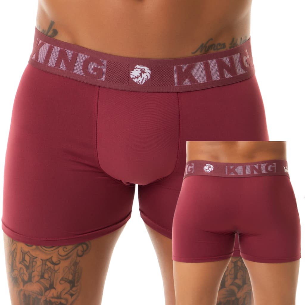 Kit 5 Cueca Boxer Adulto Microfibra  Direto Fábrica Original King Boxers Atacado 307