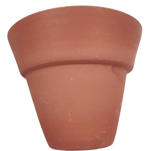 Vaso Cachepô Para Plantio E Decoração de Arranjos - Cerâmica 15cmx8cm