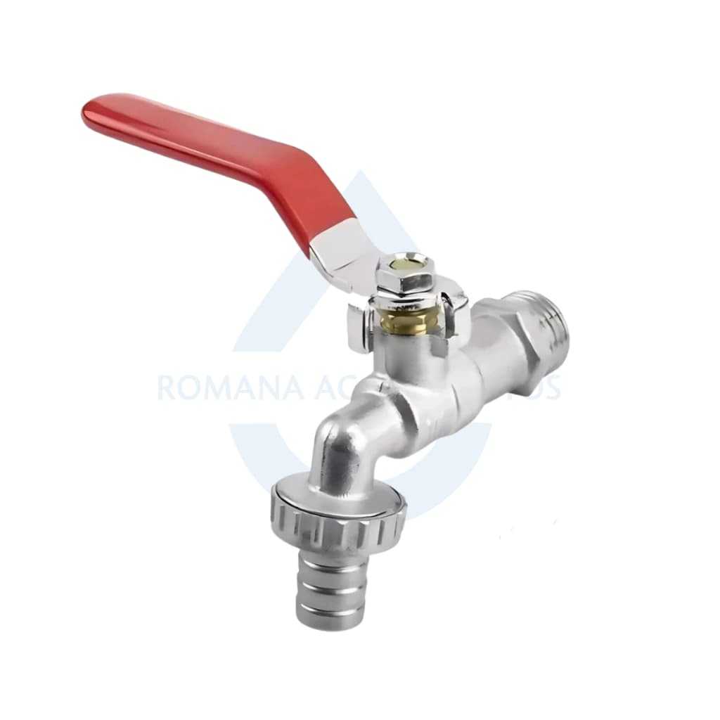Torneira Esfera Jardim Quintal Tanque Metal 1/4 volta