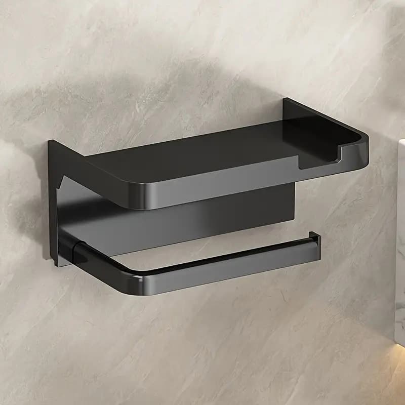 Suporte Para Papel Higiênico e Suporte Para lenço umedecido Para Celular De Banheiro