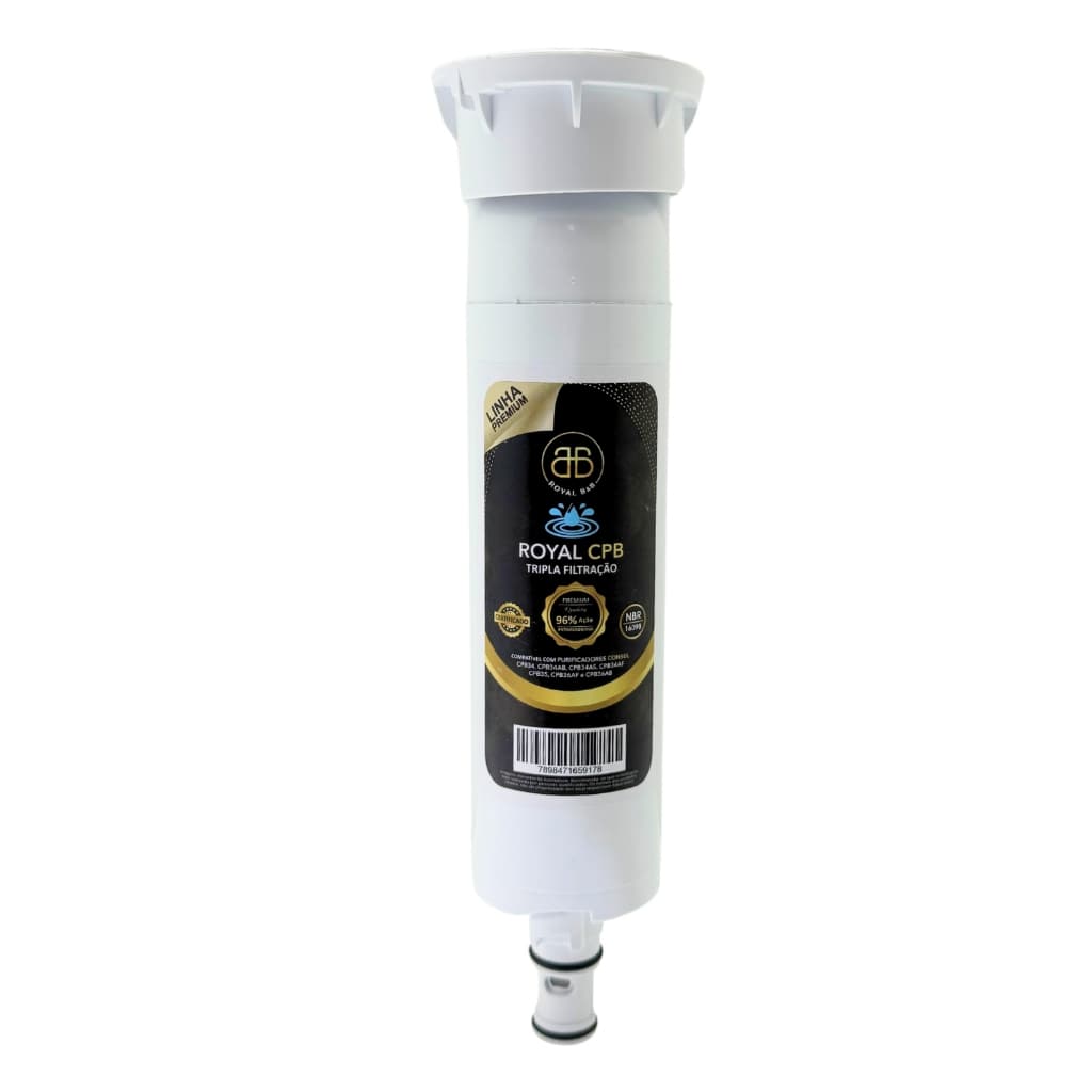 Refil Filtro Compatível Consul CIX08AX CPB33AF CPB33AV CPB33AN CPB33AB W11509387 Tampa Branca