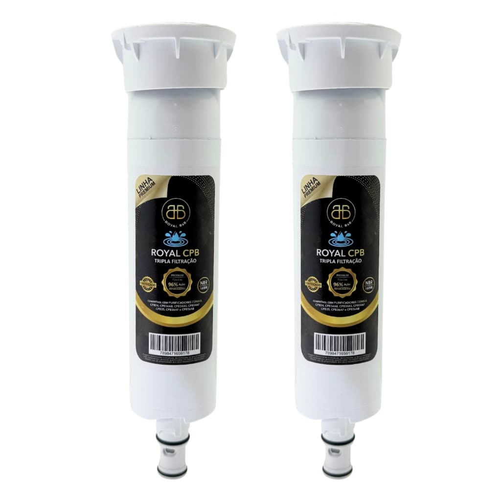 Kit 2 Refil Filtro Compatível Consul CPB33AB W11509387