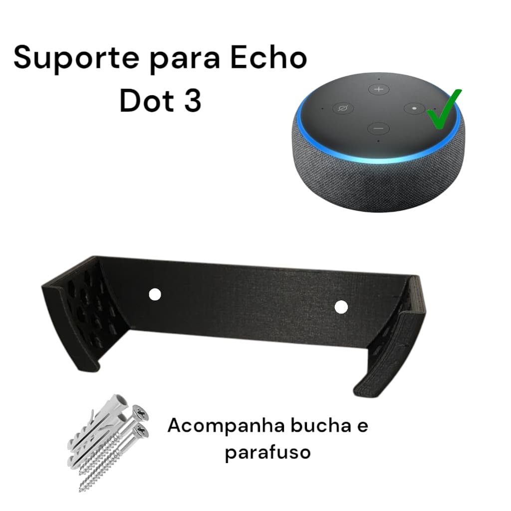 Suporte de parede Alexa Echo Dot 3