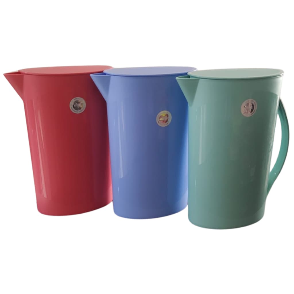 Jarra 2 Litros Com Tampa Turim Dup Para Suco Água Bpa Free Resistente a Quedas