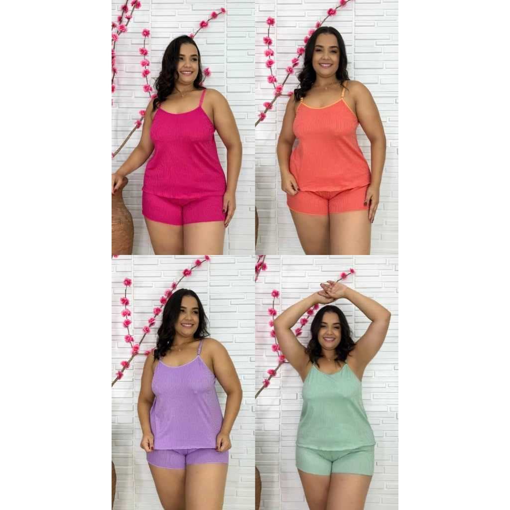 Baby doll feminino plus size suede canelado liso