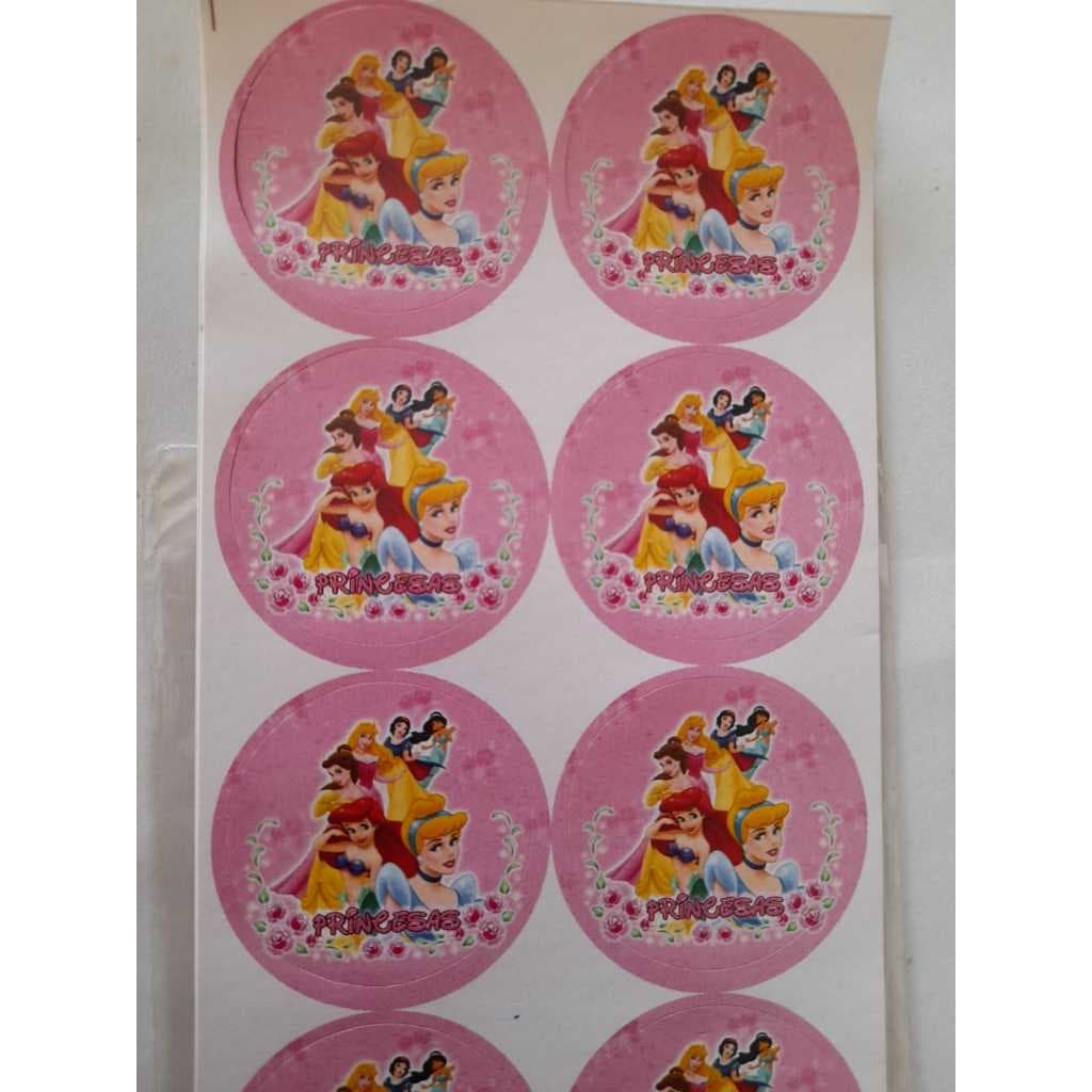 adesivos de princesas