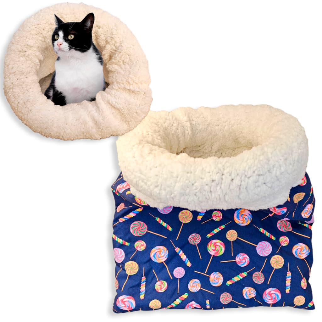Cama Toca Confortável para Gatos Domésticos