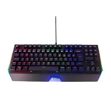 Teclado gamer APlus Tech - Mizu - Rainbow, Blue Switch, ABNT2