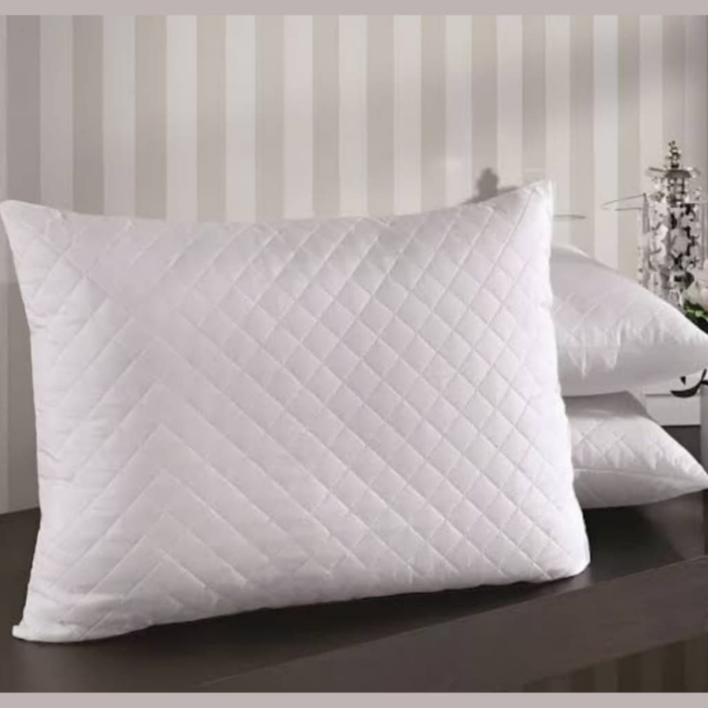 Travesseiro Matelado Rígido Firme Premium 45x65cm Conforto Anti Alérgico Enchimento 100% Poliéster