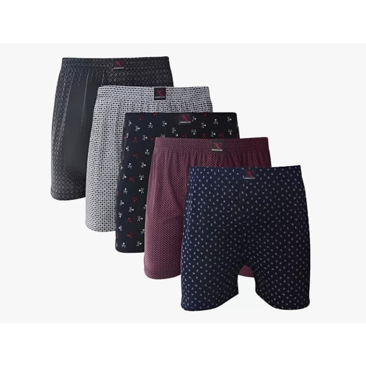 Kit até 03 Cueca Samba Canção Short Masculino Liganete Estampa Variadas Confortavel Calção Masculino
