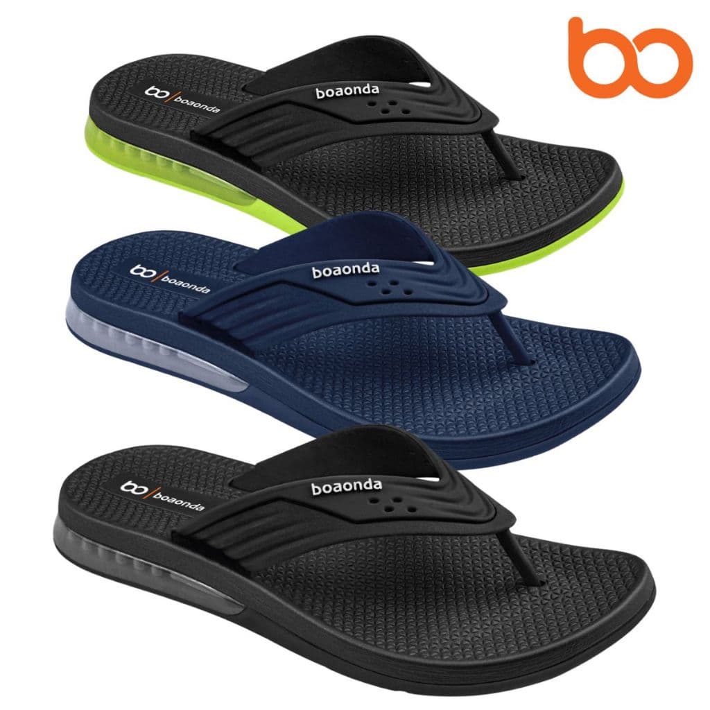 Chinelo de Dedo Masculino Ortopédico Boaonda Colt Esporão Fascite Joanete Antiestresse Amortecedor
