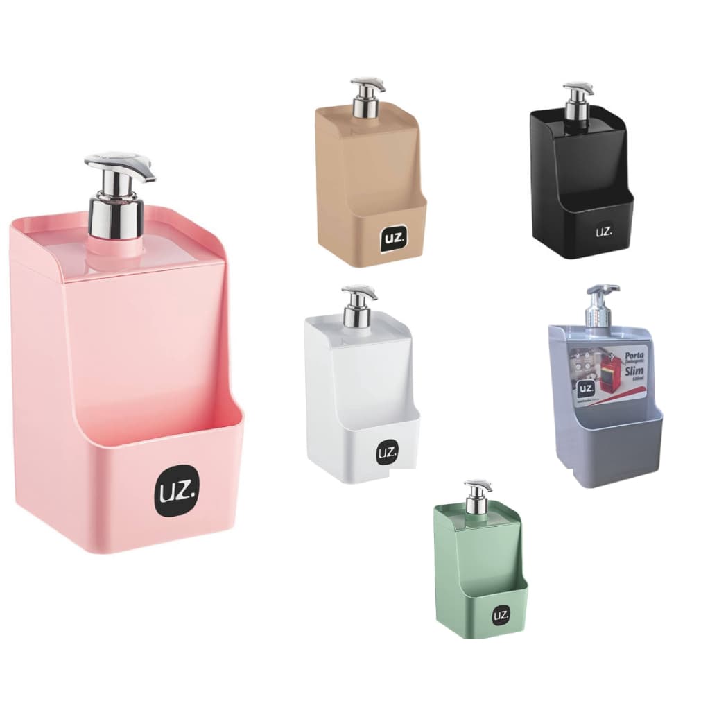 Porta Detergente Líquido Dispenser Slim 500ml Qualidade UZ