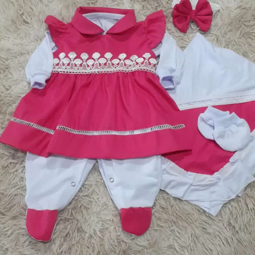 Saída Maternidade Feminina de Luxo - Moyses Baby