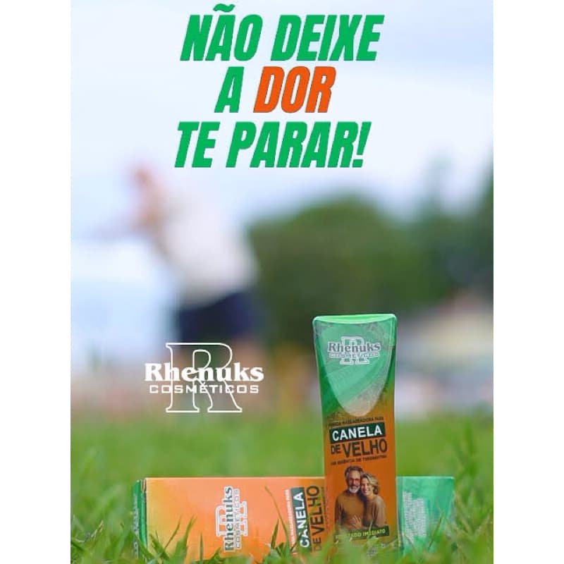 Kit 3 Pomada Massageadora Canela De Velho 150g - Alivia Dor!