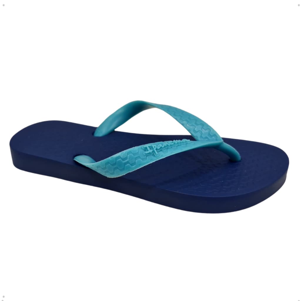 Chinelo Ipanema Clássica Infantil - Azul/Azul Claro