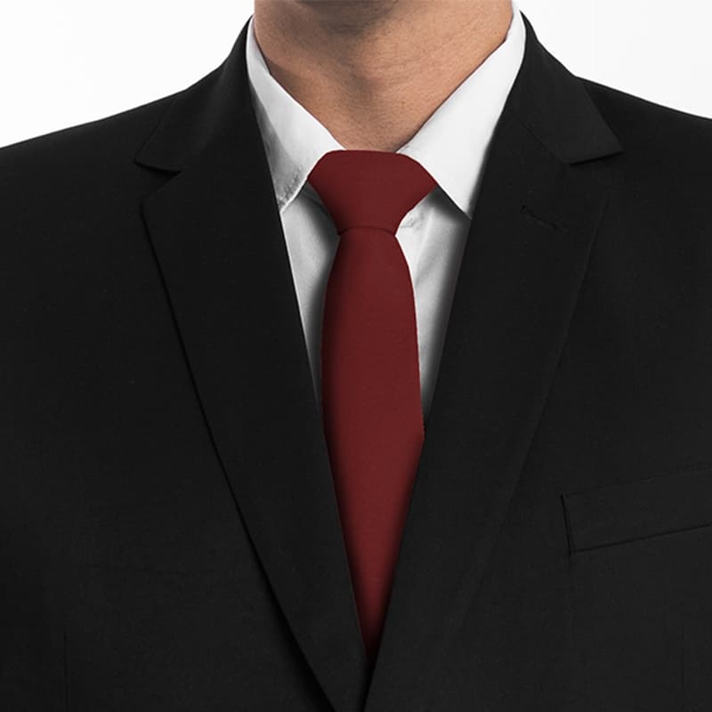 MARSALA TECIDO OXFORD - GRAVATA PARA PADRINHOS, CONGRESSO E EVENTOS