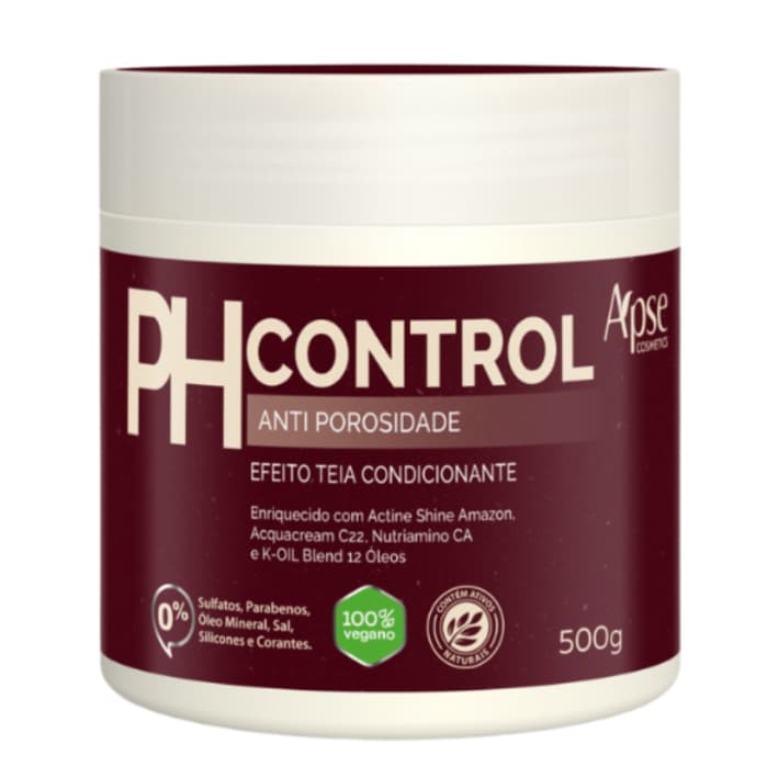 Apice Apse Máscara Acidificante Ph Control Anti Porosidade 500g Efeito Teia Condicionante