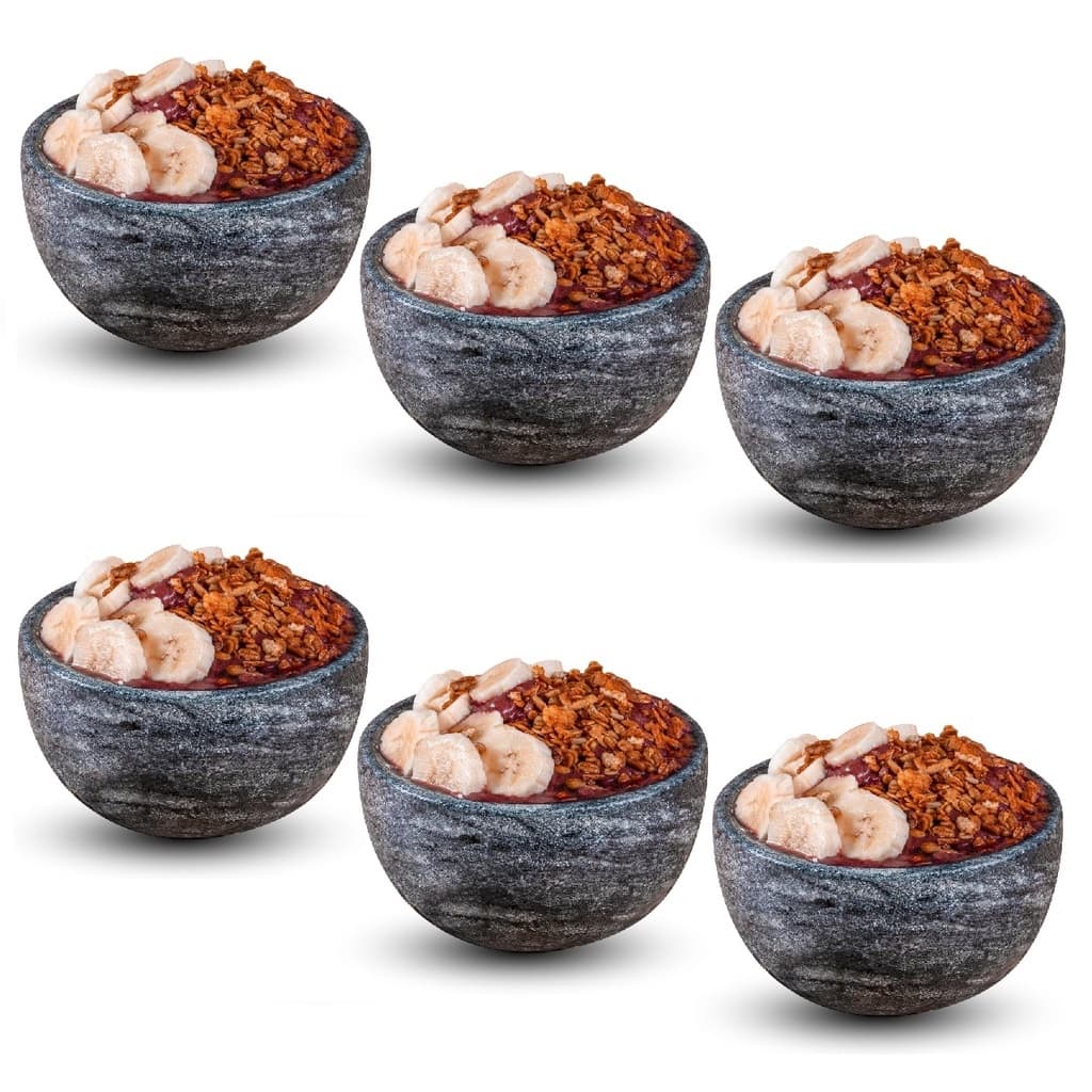 Cumbuca 300ml pedra sabão - 6 unidades