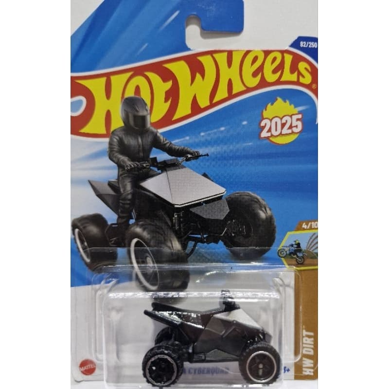 Carrinho hotwheels TESLA CYBERQUAD