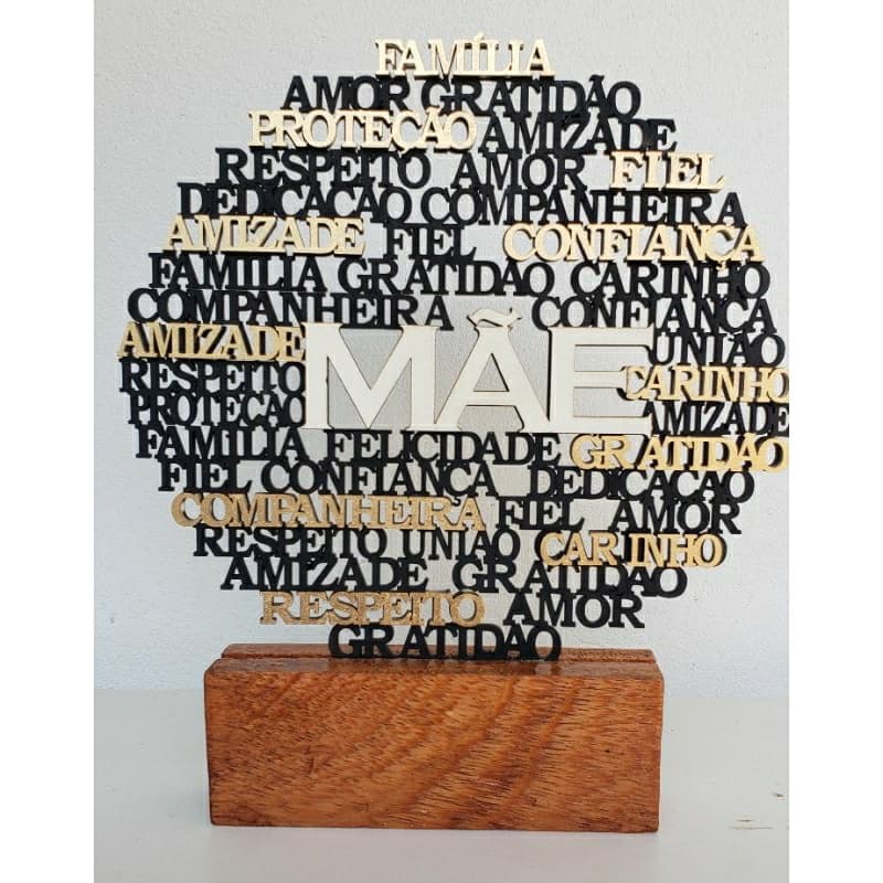 Troféu Mãe dizeres