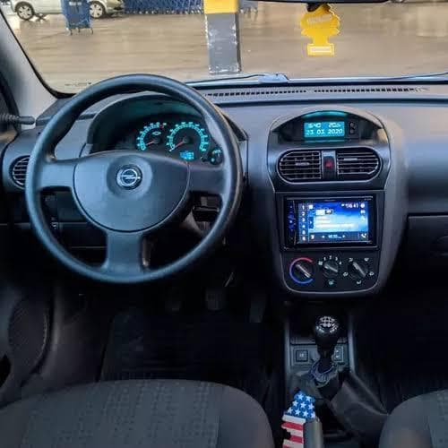 LAMPADA LED PAINEL + AR +TID CHEVROLET CORSA / ASTRA ICE BLUE KIT PREMIUM