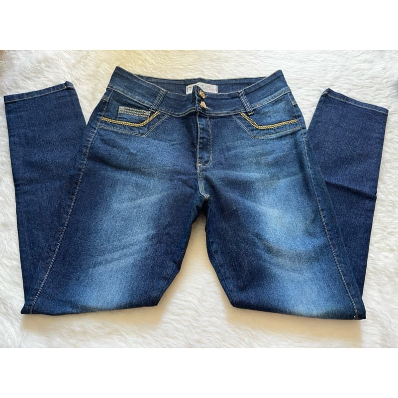 LEIA ANÚNCIO Calça Feminina Plus Size Bermuda Azul Cinza Preta Moda Feminina Tamanhos Grandes Bazar Brechó