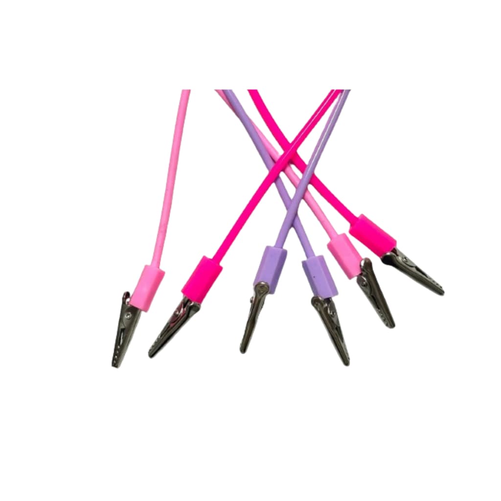 Prendedor De Silicone P/ Babador Odontológico Kit 5 Unid