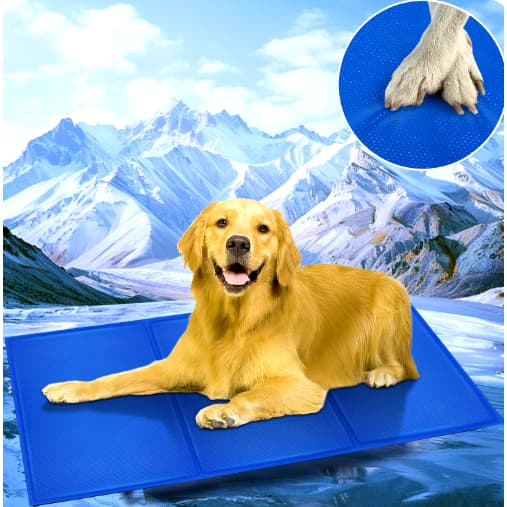 Tapete Colchonete Gel Gelado Refrescante Pet Cachorro Gato