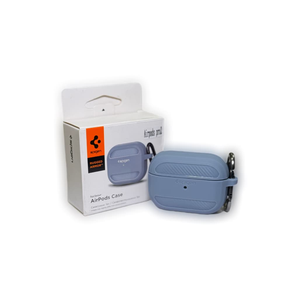 Case Rugged Armor Mate Spigen Compatível com AirPods Pro 2, Capa Protetora Antichoque, fone de ouvido Bluetooth