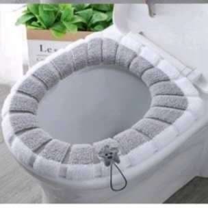 Capa de assento de vaso sanitário almofada sanitária confortável para banheiro