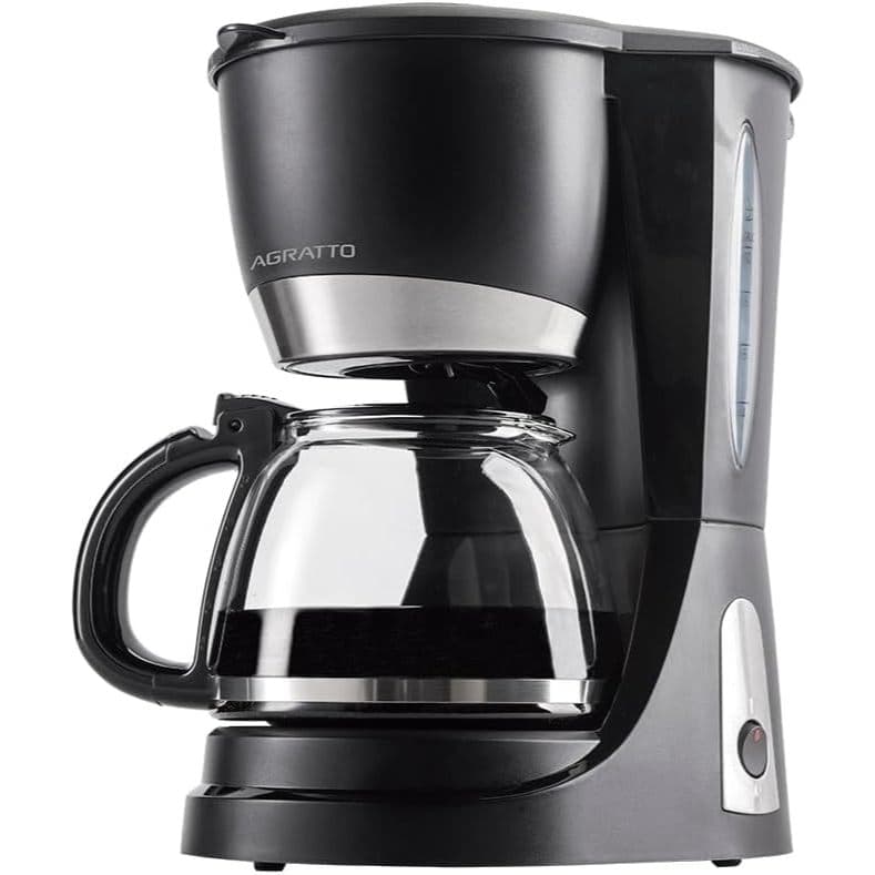 CAFETEIRA ELETRICA AGRATTO VETRO CAFFE 30 XÍCARAS OU 15 XÍCARAS Agratto, Preto