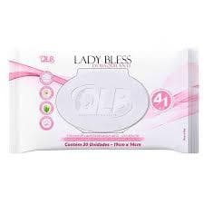 Toalhas De Limpeza Demaquilante Lady Bless - 30 Unidades