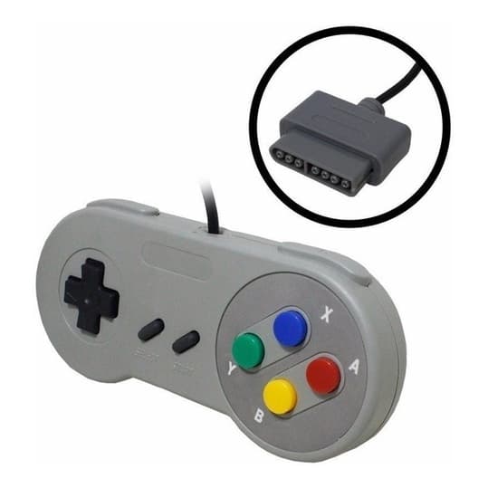 Controle Retrô Super Nintendo Snes Joystick