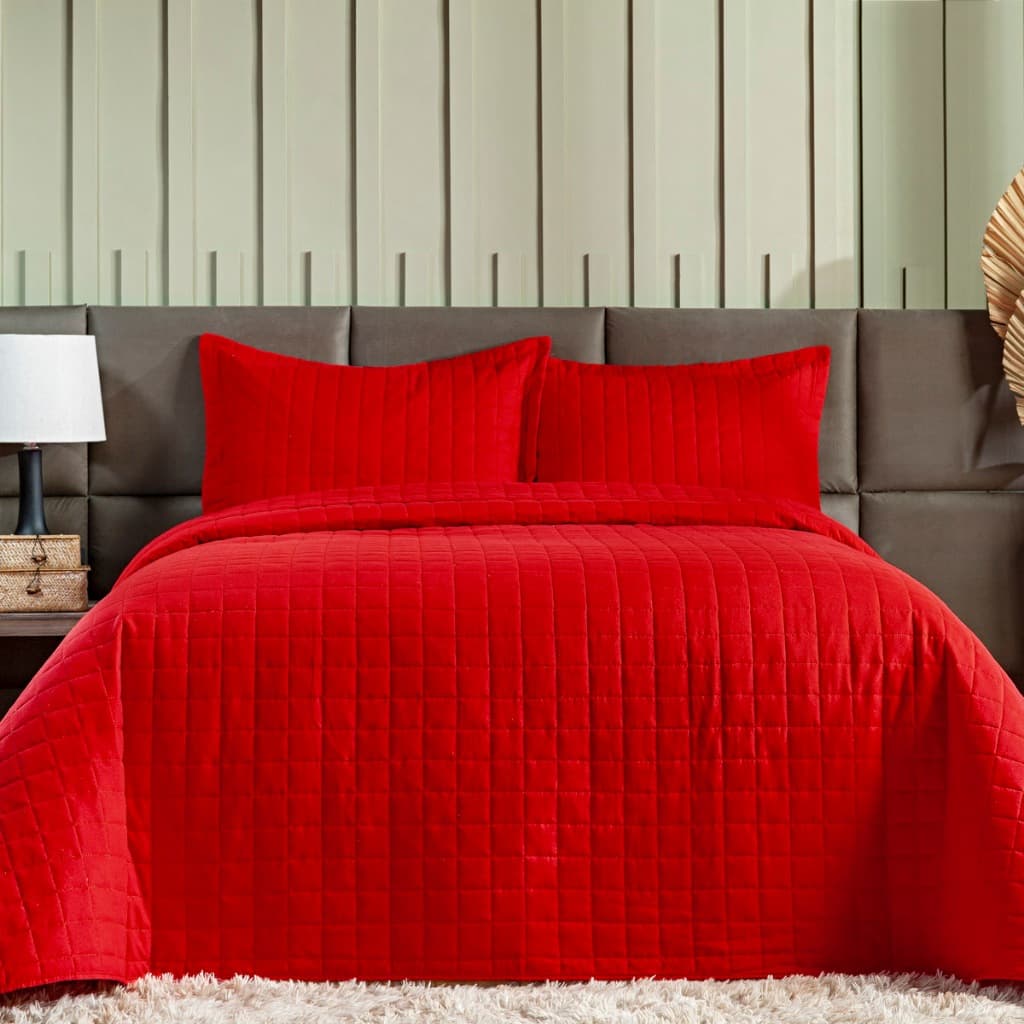 Kit Colcha Cobre Leito 3peças 300 fios Matelado Luxuoso Envio Rápido.Variedades de cores.Moderno e INPERDIVEL