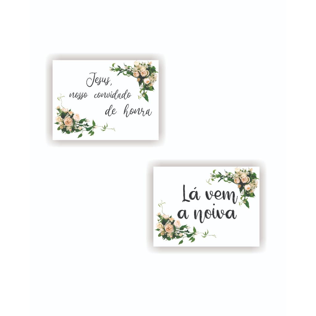 placa decorativa  lavem a noiva + jesus nosso convidado TAMANHO 30X20