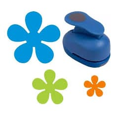 Cortador Perfurador Furador De Papel e E.V.A- 1,6cm -16MM - FLOR HÉLICE Corte e Rápido Ideal Para Artesanato e PetShop