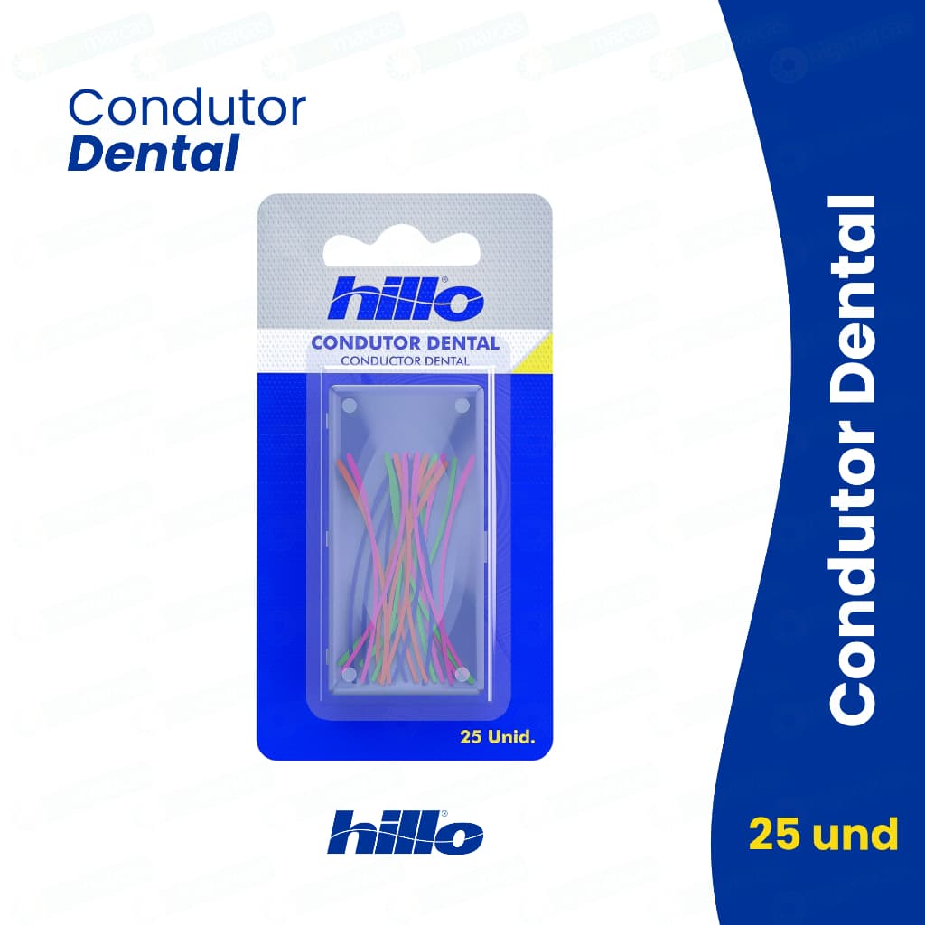 Passa Fio Dental Hillo Estojo com 25 unidades