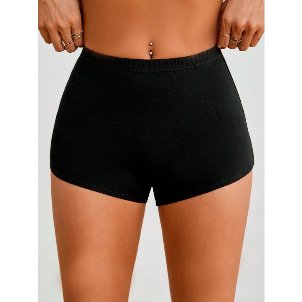 Mini Shortinho Legging Curto Feminino Short Justo