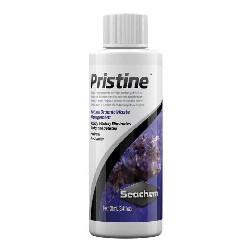 Seachem Pristine 100ml - Condicionador Removedor de Matéria Orgânica