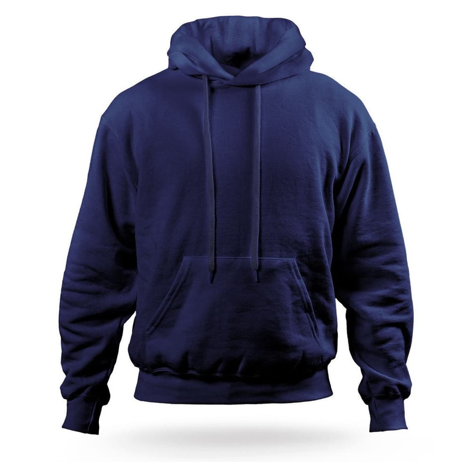 Blusa de Frio Moletom Canguru Azul Marinho Preto Branco Bege Blusão Com Capuz e Com Bolso Unissex Ótima Qualidade