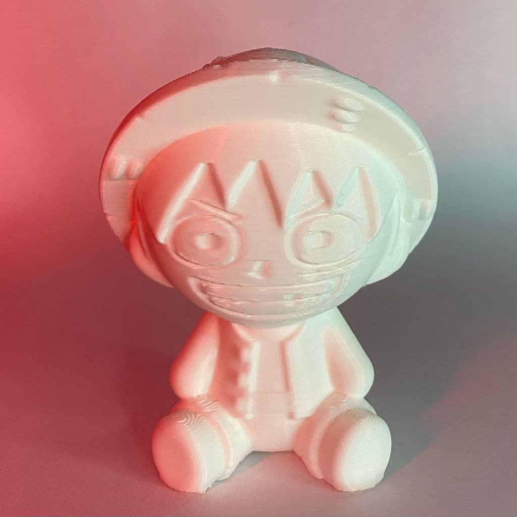 Action Figure Chibi One Piece Luffy Anime Figura de Ação Brinquedo Em Plastico