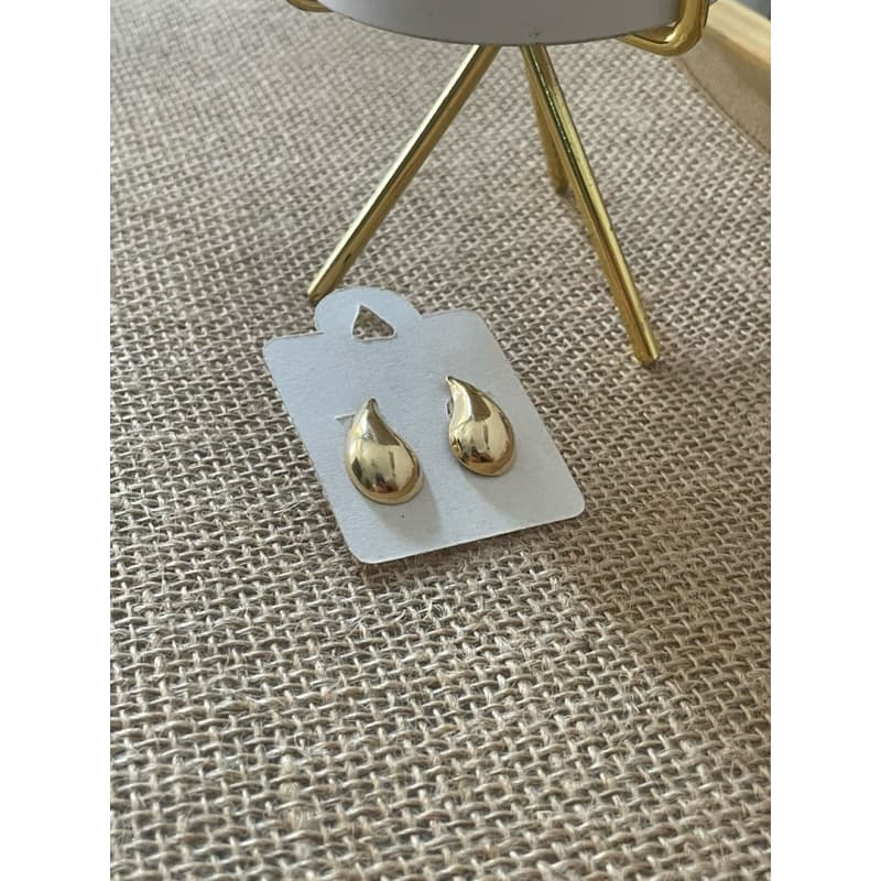 Brinco Dourado gota d’água