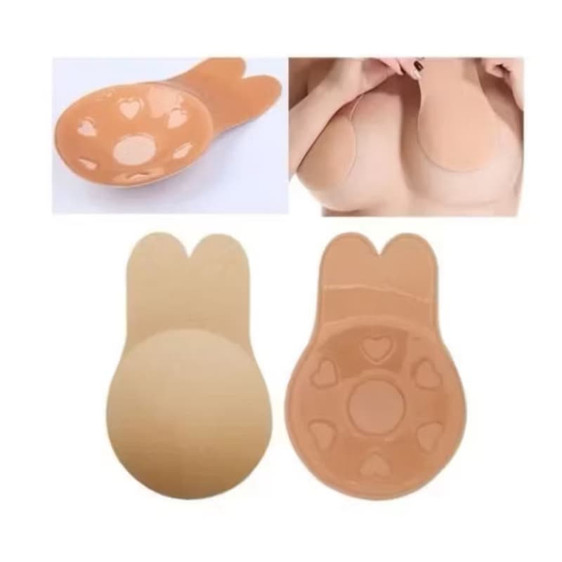 Sutiã Adesivo de Silicone Invisível Aumenta E Levanta Seios