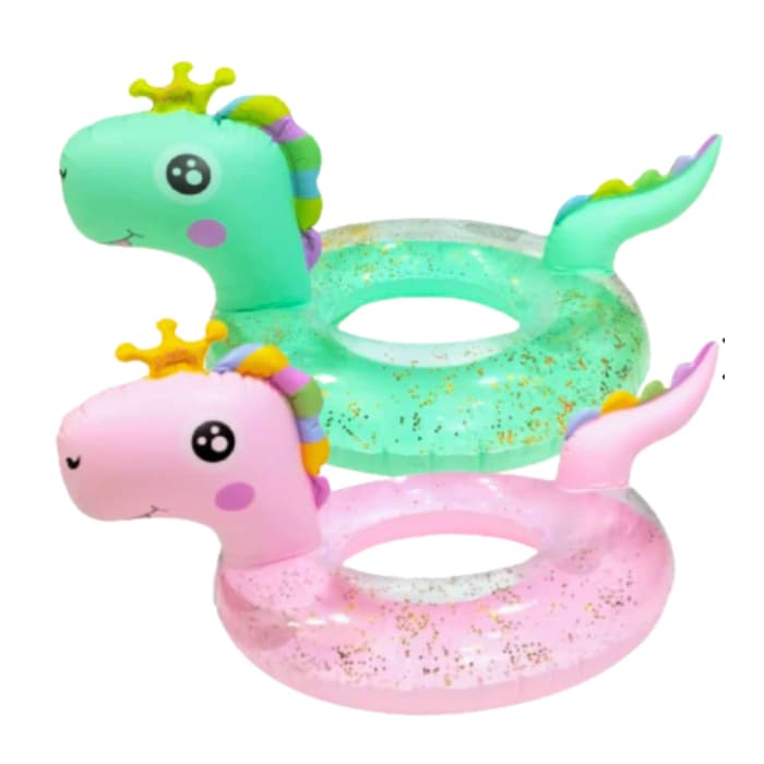 Boia Infantil Inflável Dinossauro para Piscina criança.